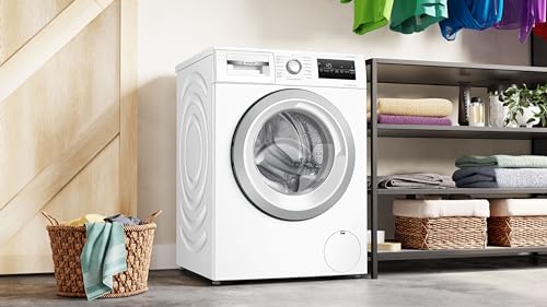 2026 BOSCH WAN28K23 Lavadora Serie 4, carga frontal, capacidad 8 kg, 1400 rpm, EcoSilence Drive: lavado silencioso y eficiente, Hygiene Plus, Speed Perfect, blanco, 60 cm, Edición exclusiva Amazon