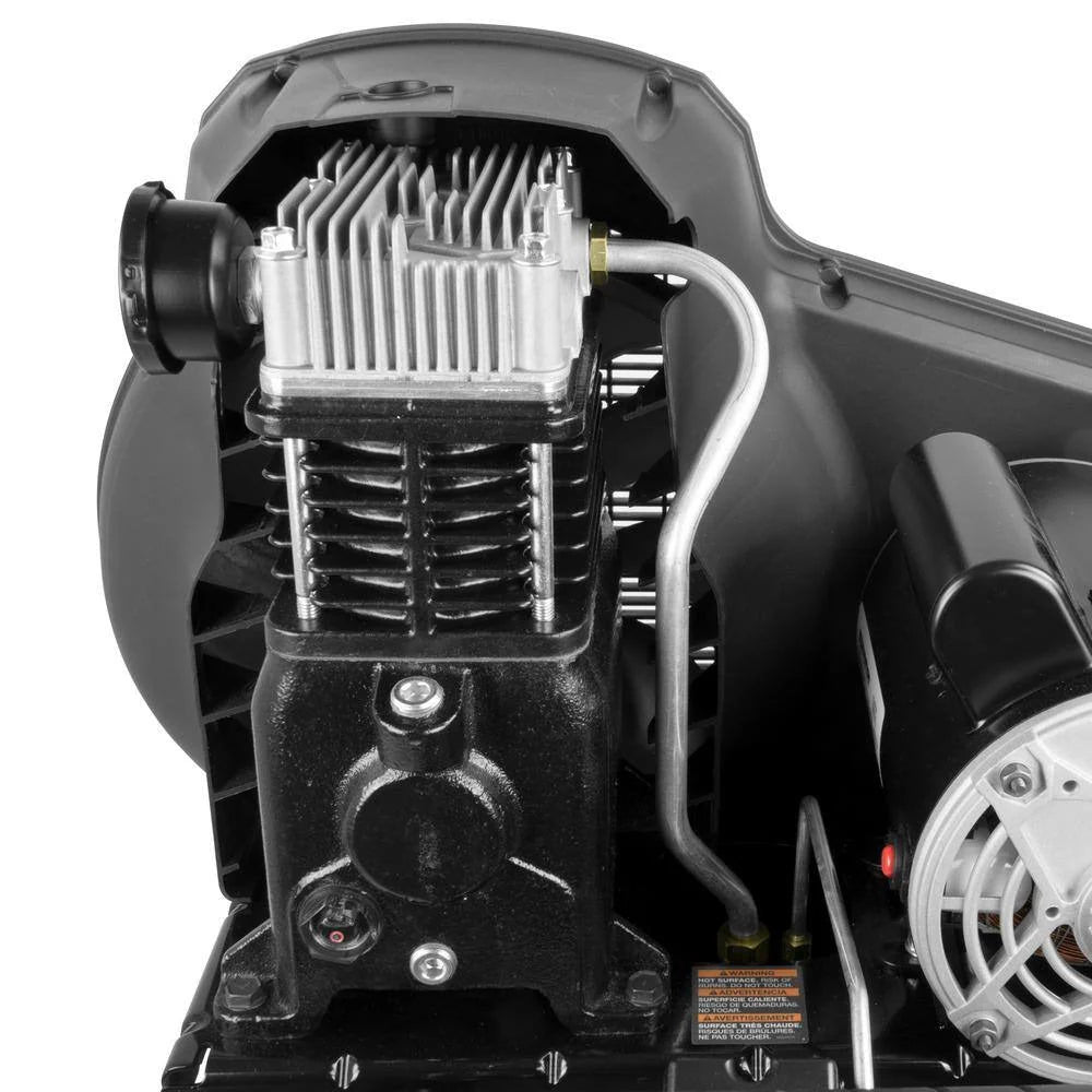 2026 NewHusky 30-gallon compressor, 175 PSI, oil-lubricated belt drive, portable vertical electric air compressor C304H