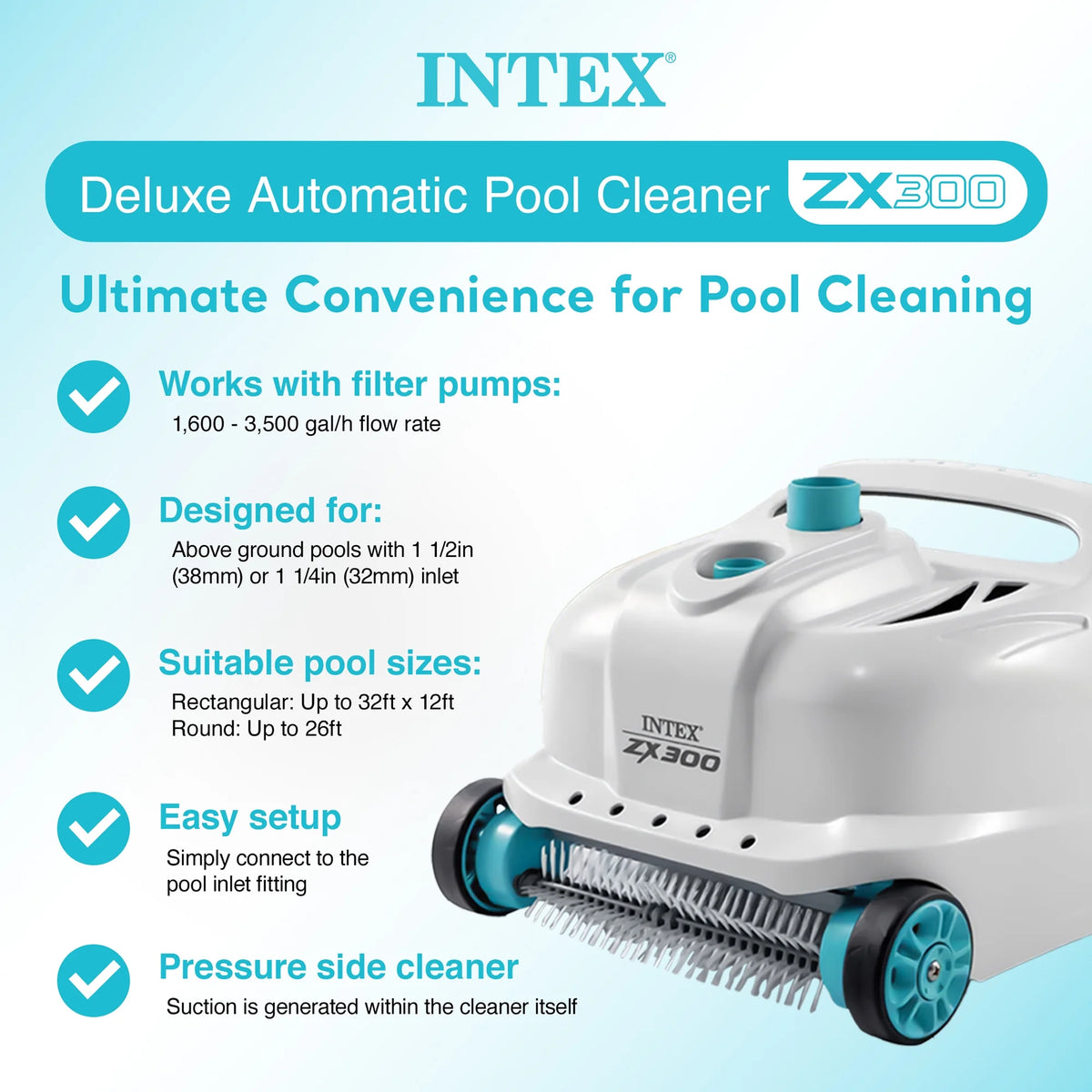 2026 NewINTEX 24ft x 12ft x 52in Ultra XTR Above Ground Pool, Floats (2 Pack), & Inflatable Cooler