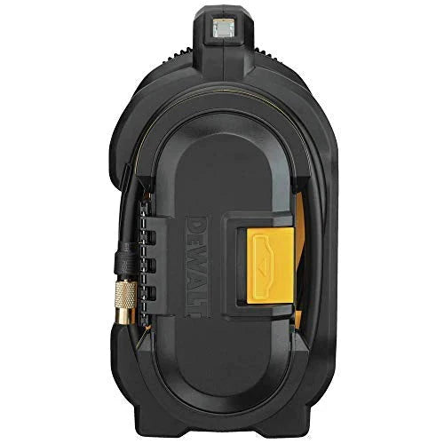2026 NewDEWALT 20V MAX tire inflator, compact and portable, automatic shut-off, LED light