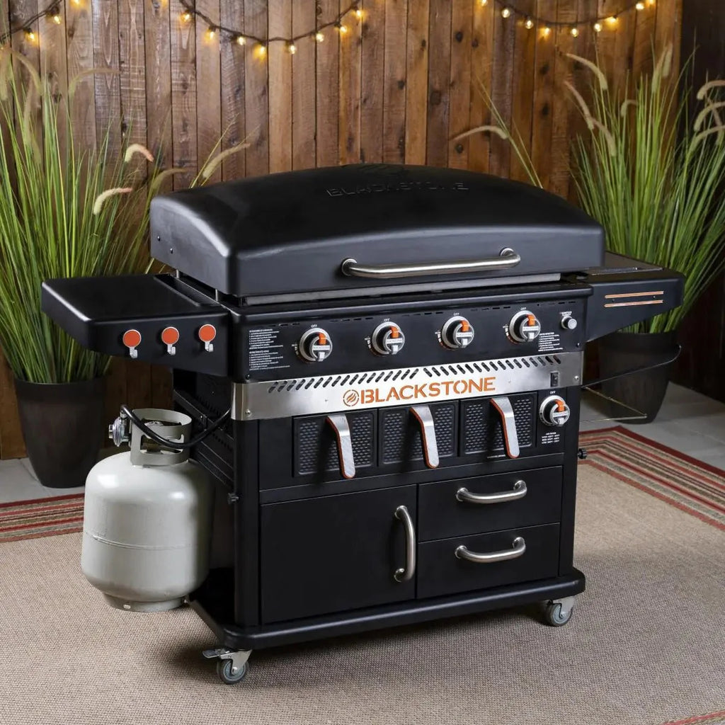 2026 NewBlackstone 4-burner hob and air fryer combination – 36 inch