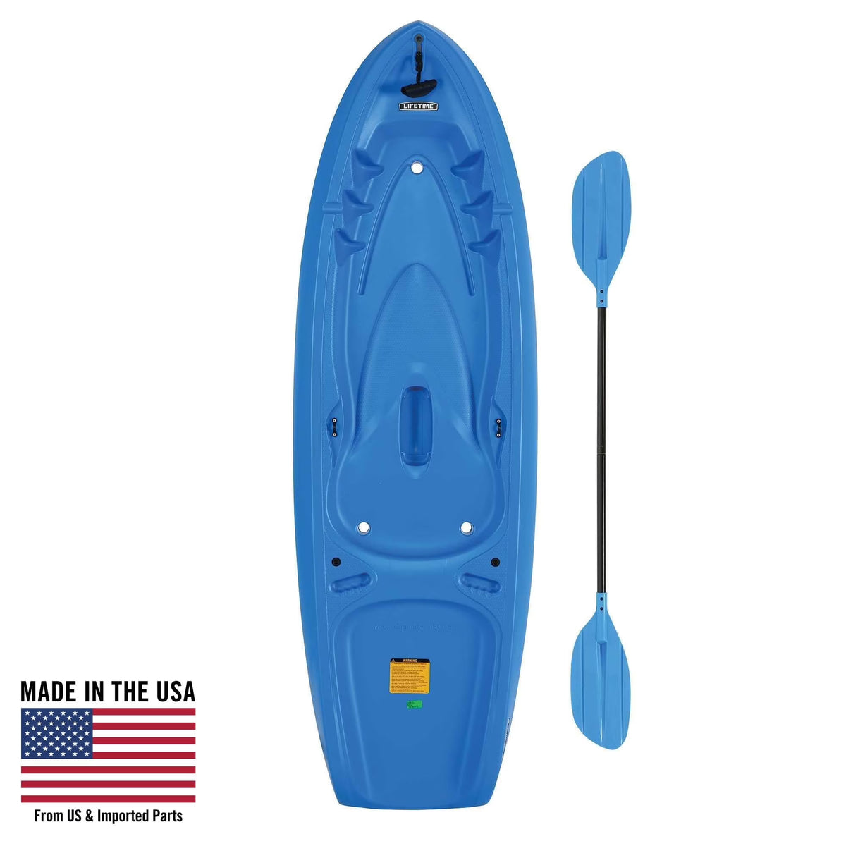 2026 NewLifetime Recruit 6.5 ft Youth Sit-on-Top Kayak, Lime Green (90765)