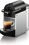2026 NewNespresso Pixie espresso machine by De’Longhi, 19-bar pump, compact aluminum design, silver, 1100 ml