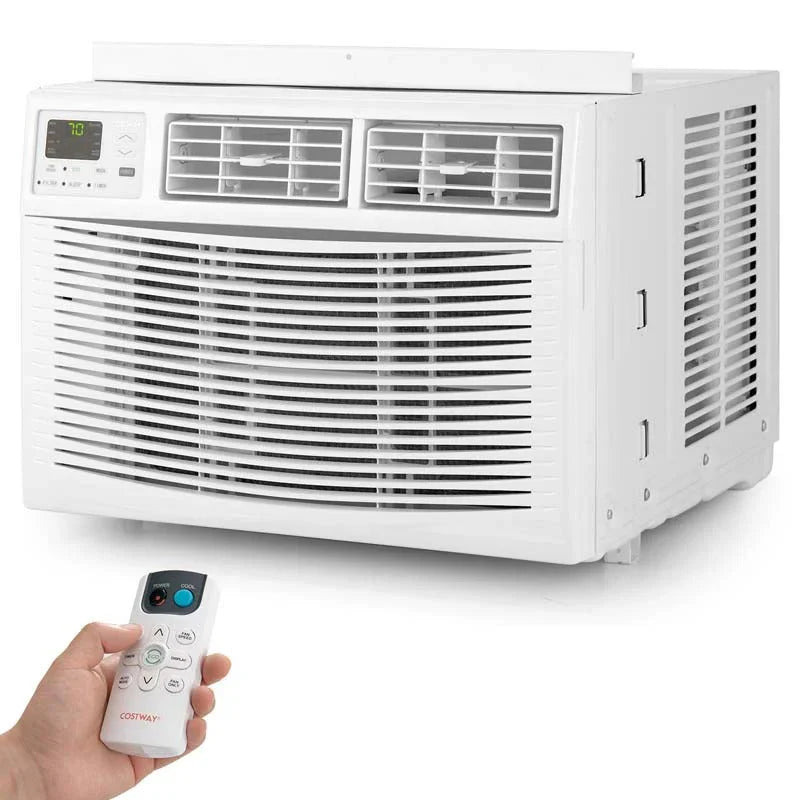 2026 NewQuiet window air conditioner with 10,000 BTU, remote control, Eco mode, Energy Star certified, 3-in-1 unit with dehumidifier