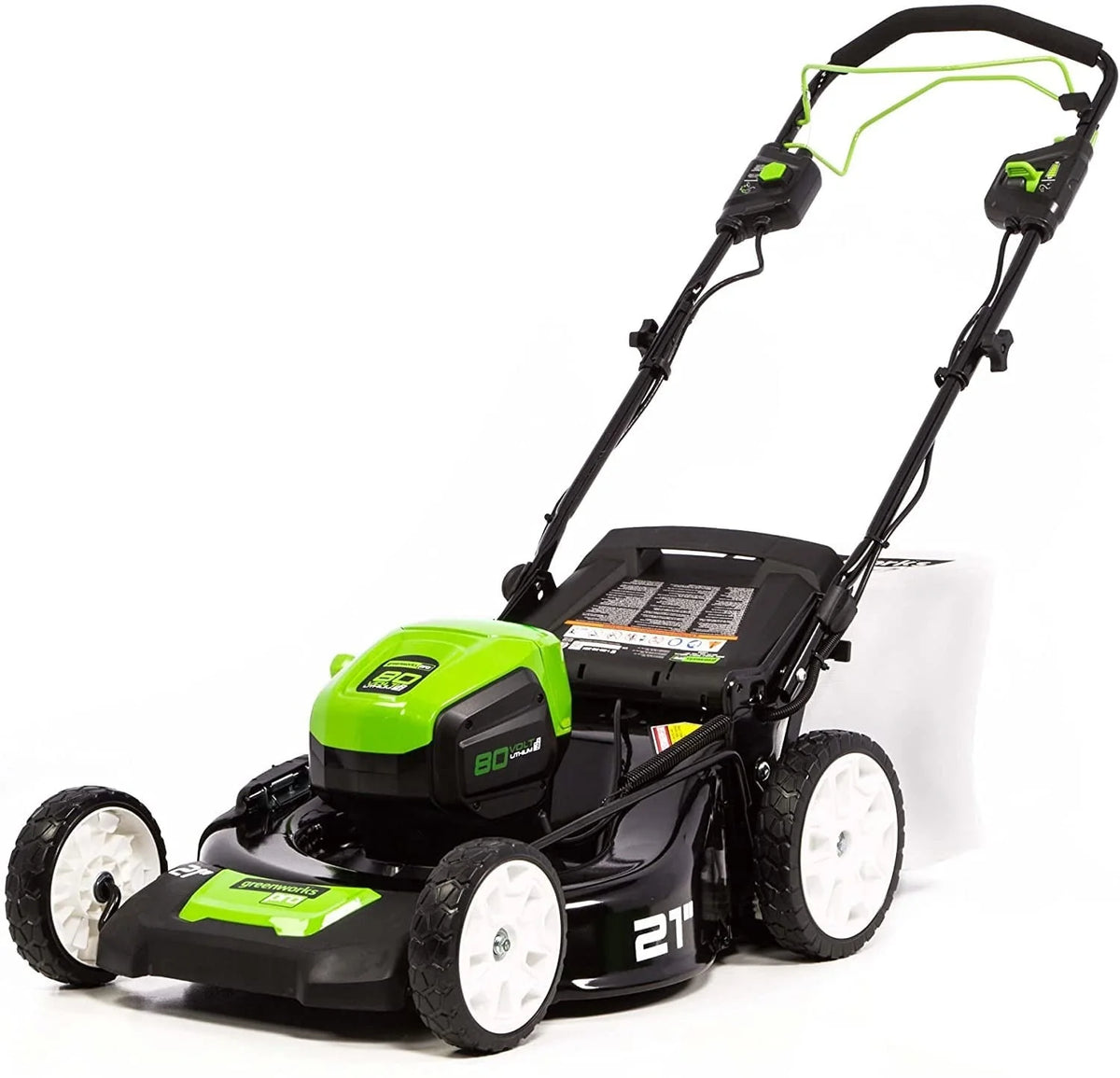 2026 New80V Battery-Powered Lawn Mower, 53 cm (21 inch), Self-Propelled, Brushless | Greenworks