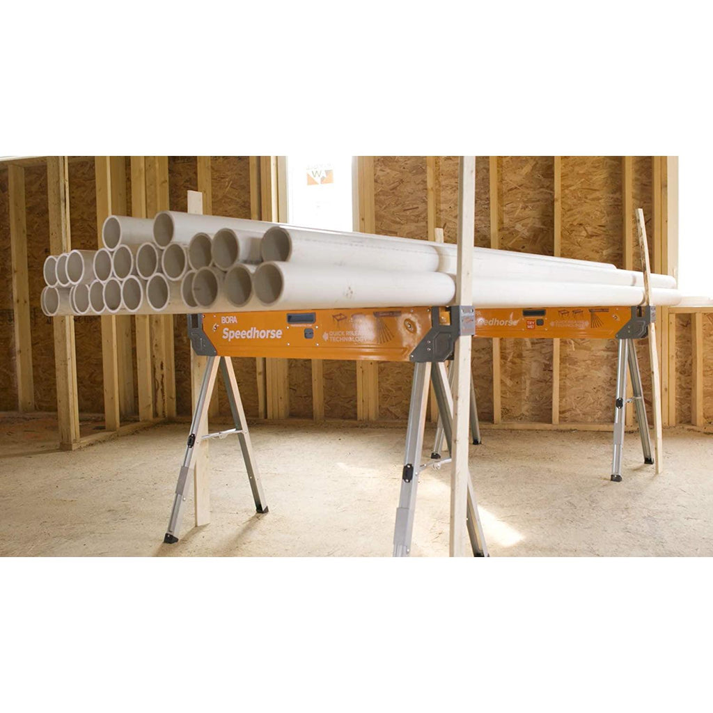 2026 New30 in. H Steel Speedhorse Sawhorse with Auto Release Legs (2-Pack)
