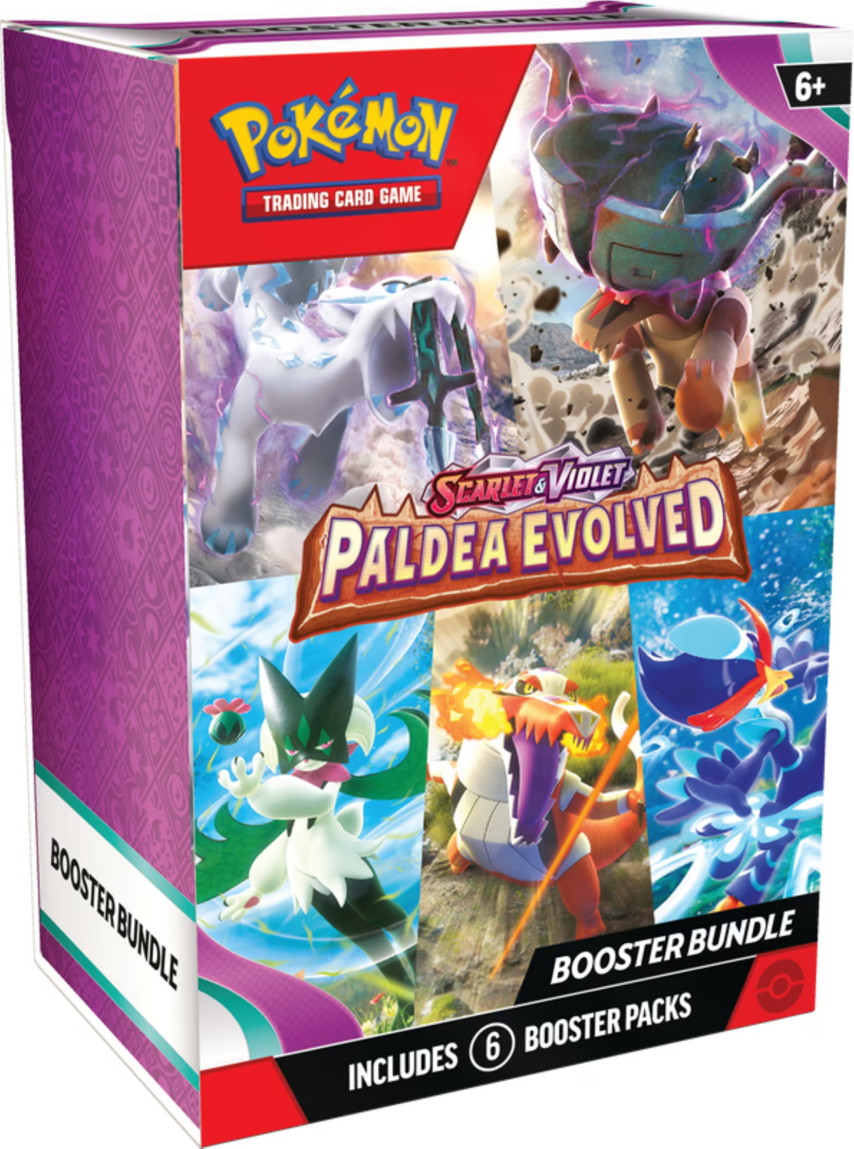 2026 NewPokemon Trading Card Game Scarlet & Violet 2 Paldea Evolved Booster Bundle 6 Booster Packs