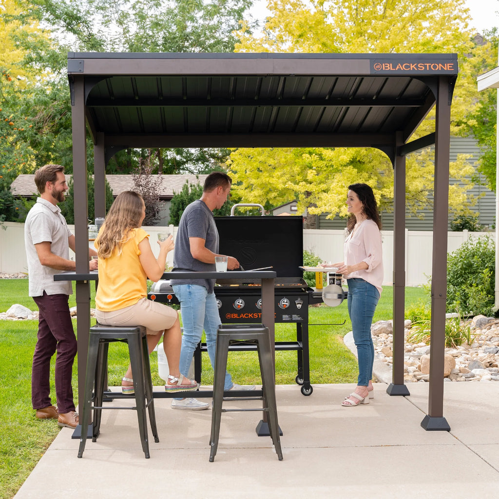 2026 NewBlackstone 5' x 8' Outdoor Griddle/Grill Pavilion Grill Gazebo