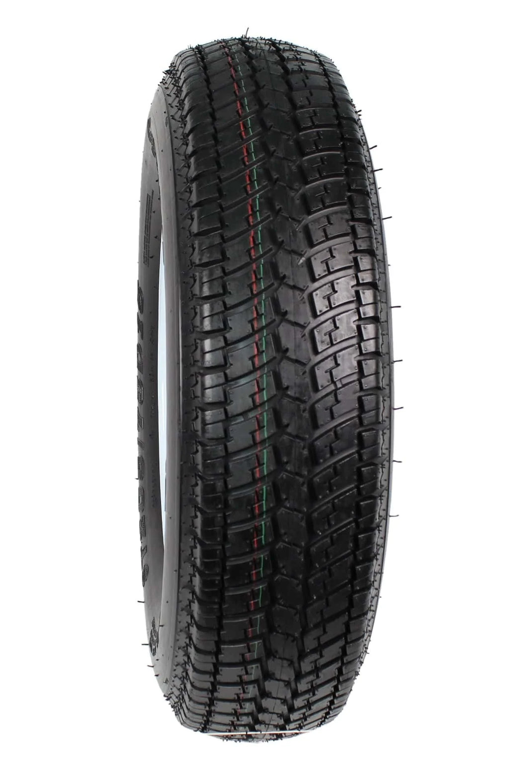 2026 New2-pack trailer tires on rim ST205/75D15 205/75 D 15 inch LRC 5-hole white spokes  1
