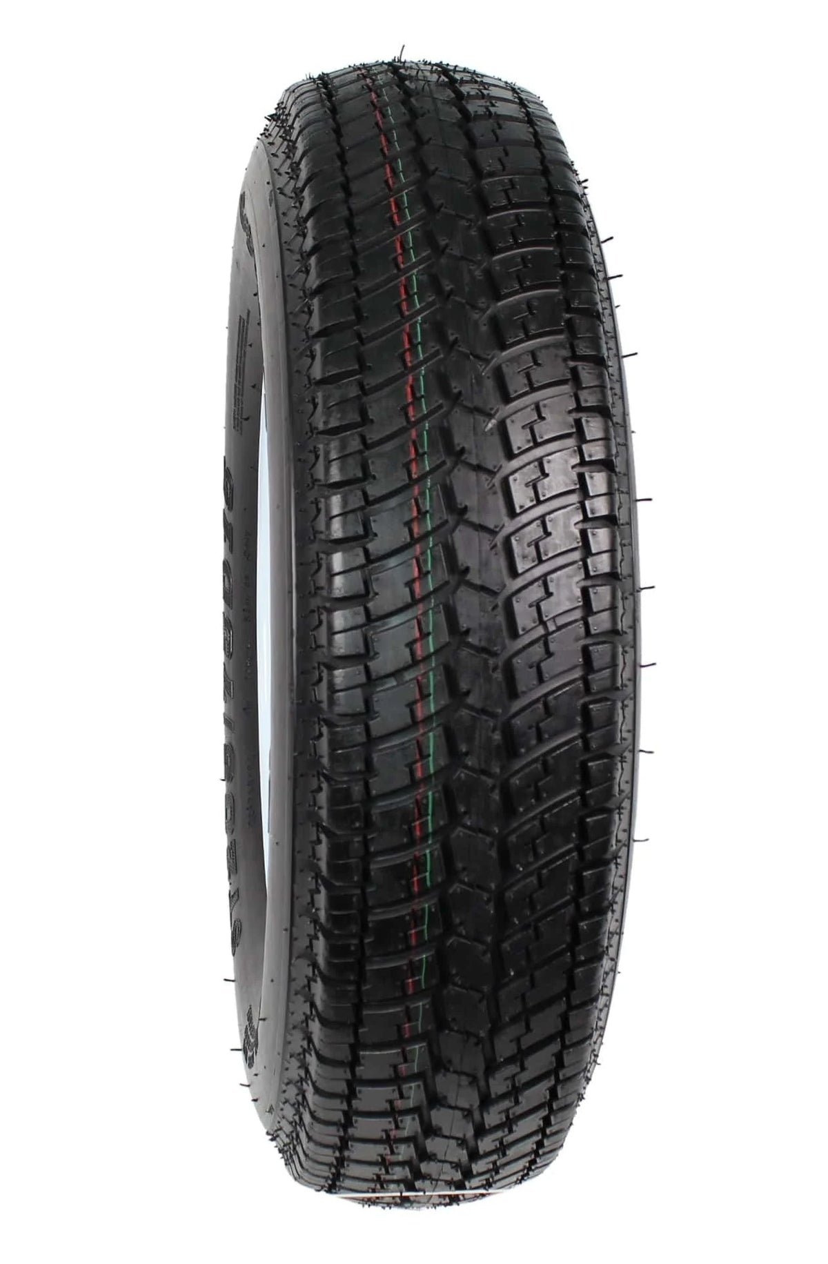 2026 New2-pack trailer tires on rim ST205/75D15 205/75 D 15 inch LRC 5-hole white spokes  1