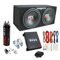 2026 New12-inch car subwoofer with 1200W and 1100W amplifier including kit and capacitor