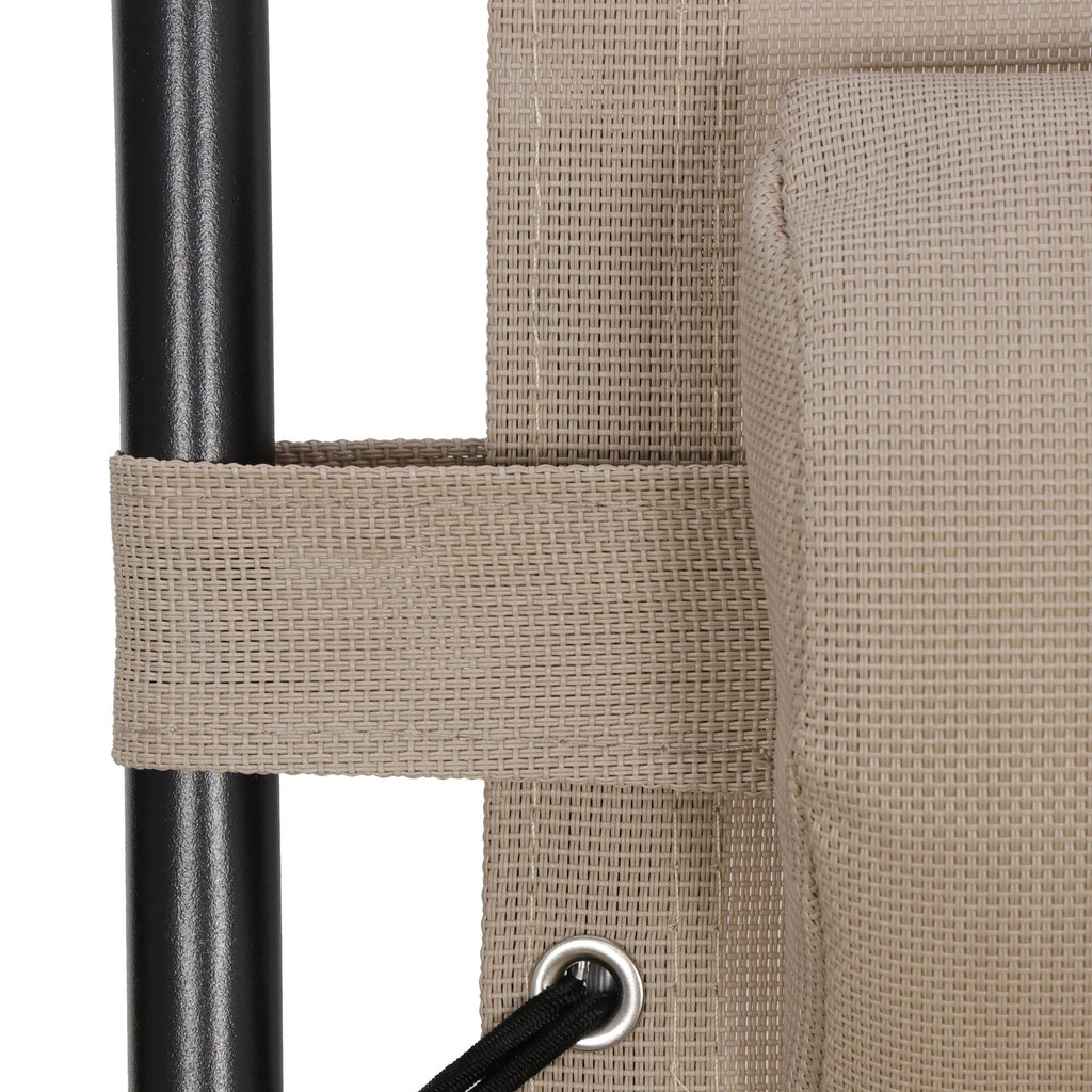 2026 NewHomGarden 2 Pack Steel Zero-Gravity Chair - Beige