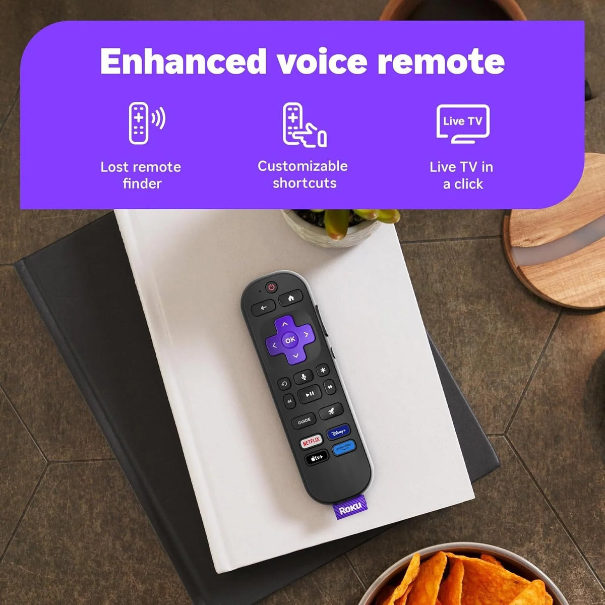 2026 NewRoku 50" Select Series 4K HDR Smart TV with voice remote