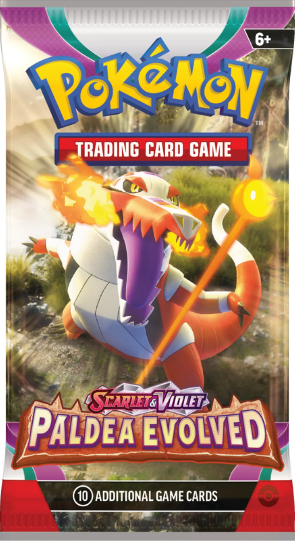 2026 NewPokemon Trading Card Game Scarlet & Violet 2 Paldea Evolved Booster Bundle 6 Booster Packs