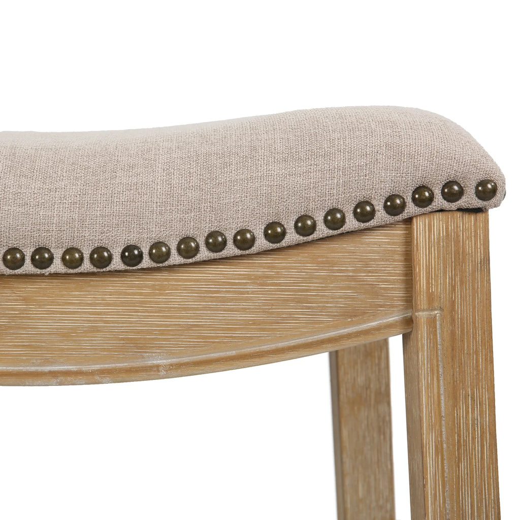 2026 NewNew Ridge Home Goods 26" Saddle Wood Counter Height Stool Weathered Natural