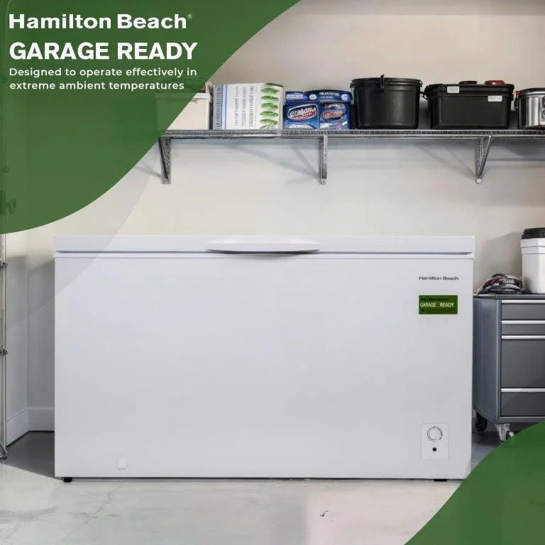 2026 NewHamilton Beach 14 Cu. ft. Chest Freezer, HZ7941-3BCOM, White