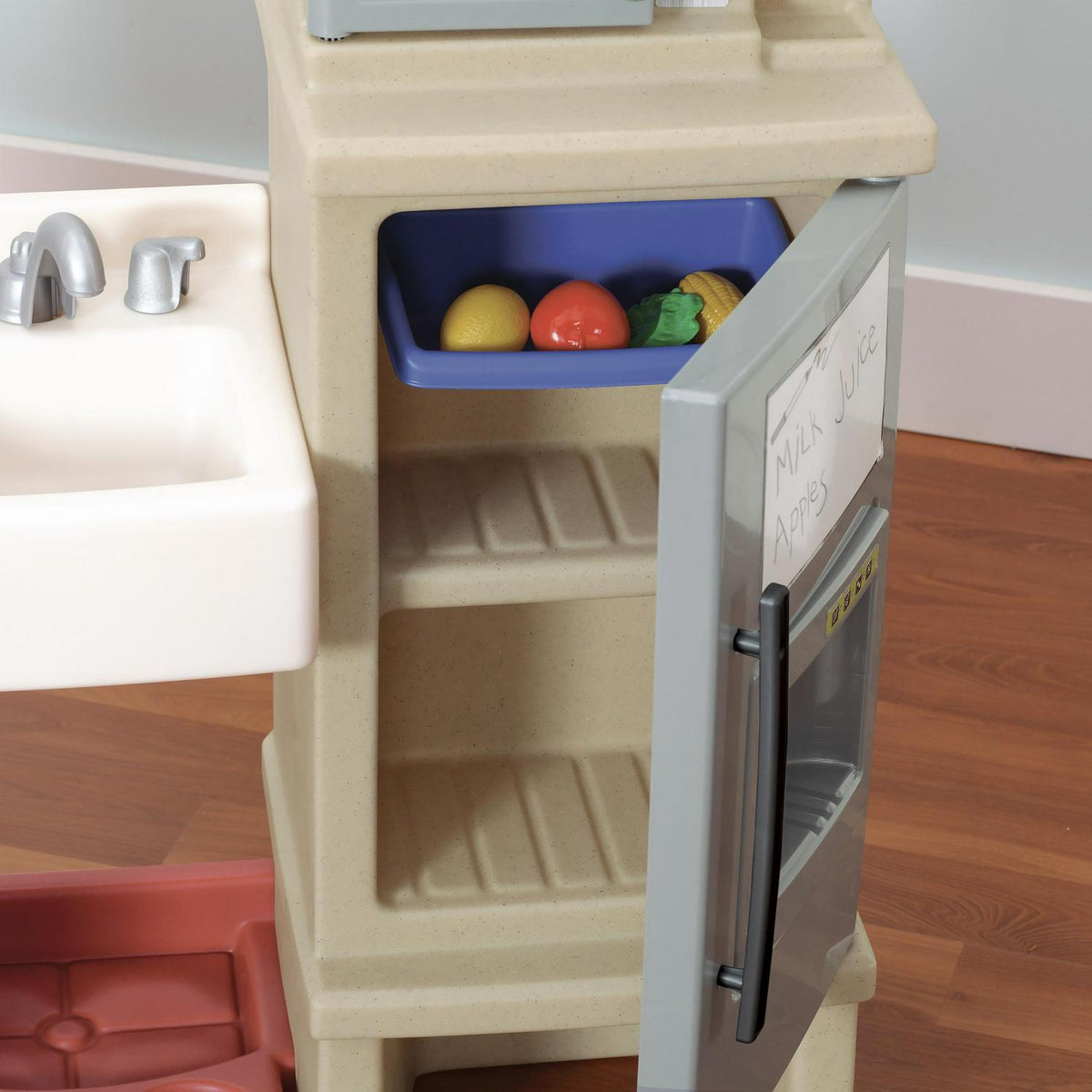 2026 NewStep2 Heart of the Home Brown Toddler Play Kitchen Set