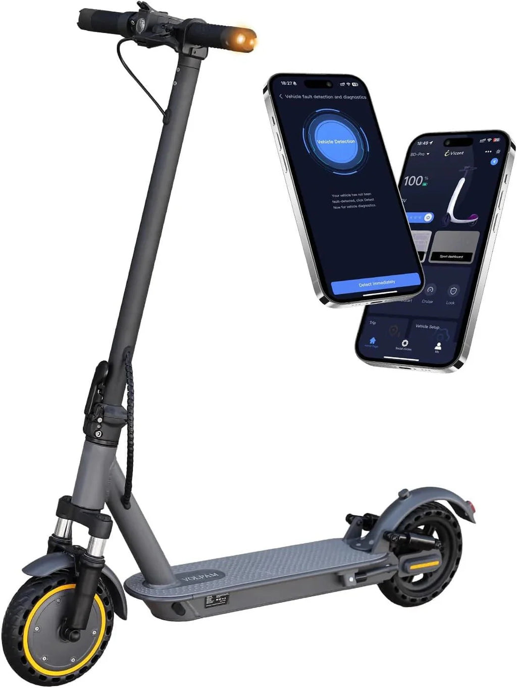2026 NewElectric scooter, 350W/500W powerful motor, 8.5"/10" solid rubber tires, 19/22 mph, 28/21/12 mile range, dual brakes