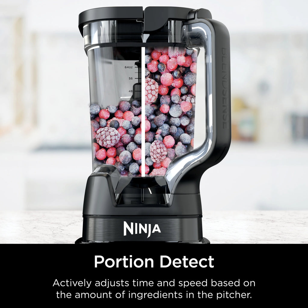 2026 NewNinja Detect Kitchen System Power Blender + Processor with Blend Sense Technology, Silver, TB400