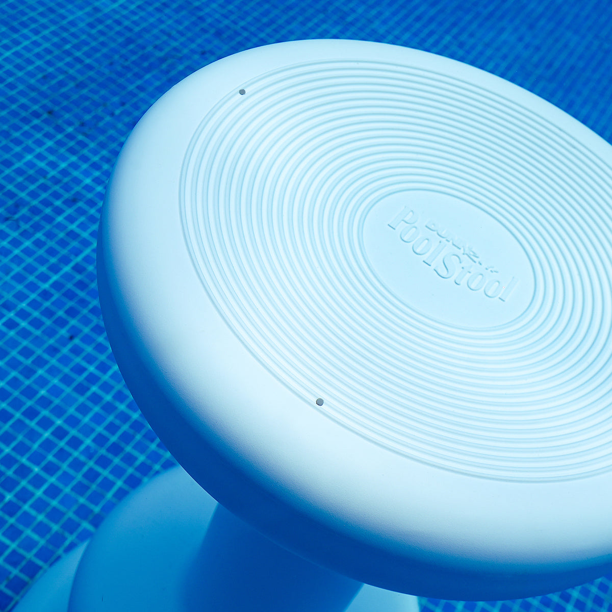 2026 NewDunn-Rite Products Made in USA Submersible Swim Up Pool Stools for Underwater Use, Bar Stool for Inside Pool and Patio Deck Seating, 24 Inch (1 Stool)