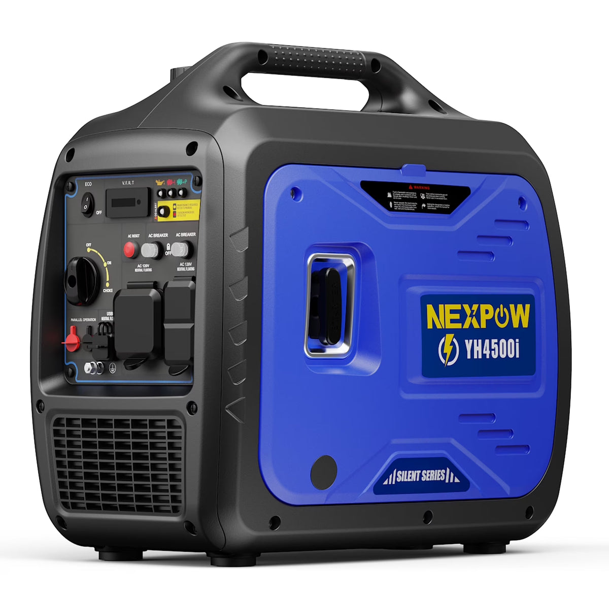 2026 NewNEXPOW 2250W Portable Inverter Generator, Gasoline Power Quiet Lightweight for Backup Home & Camping, Eco-Mode Feature, Parallel Capability, EPA Compliant