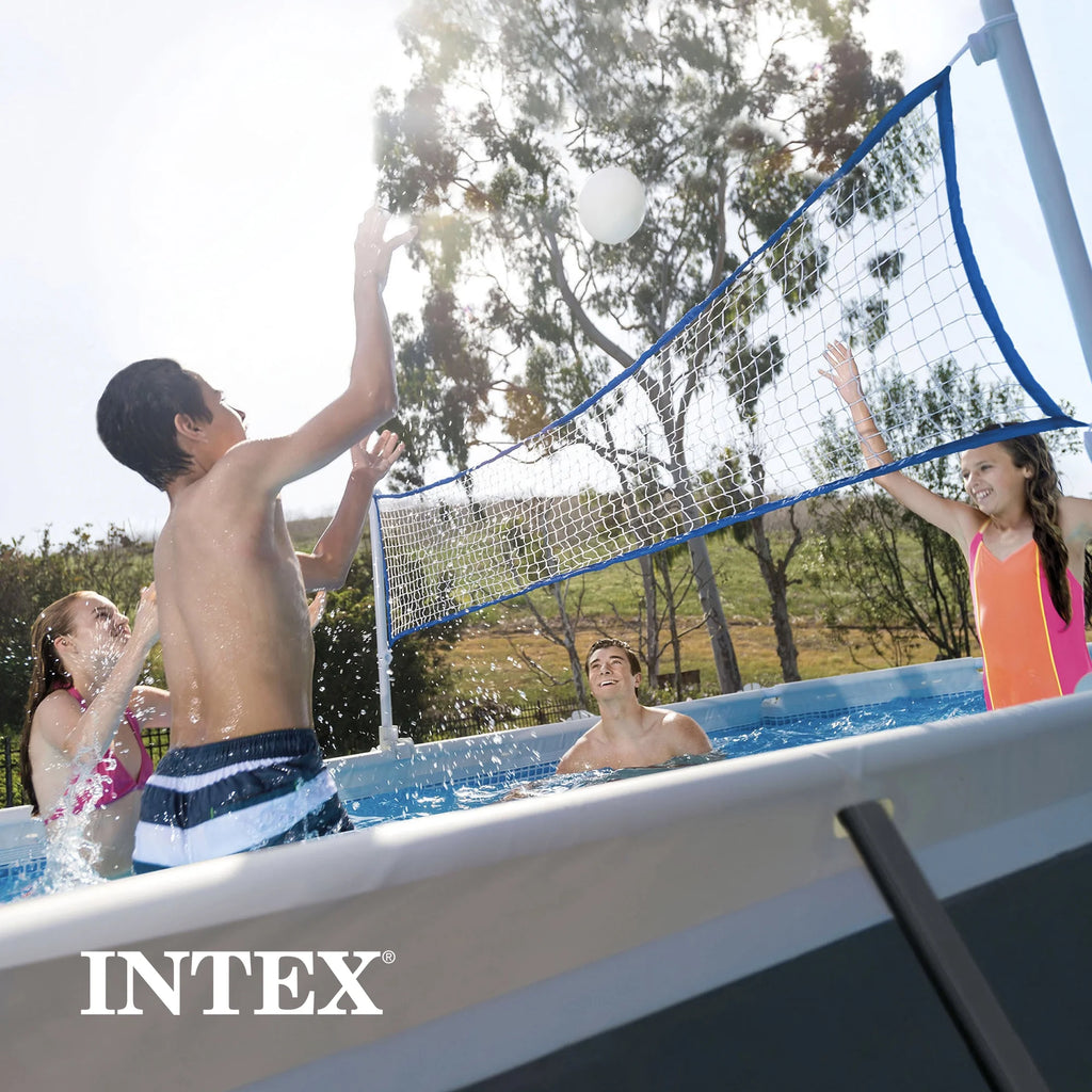 2026 NewINTEX 24ft x 12ft x 52in Ultra XTR Above Ground Pool, Floats (2 Pack), & Inflatable Cooler