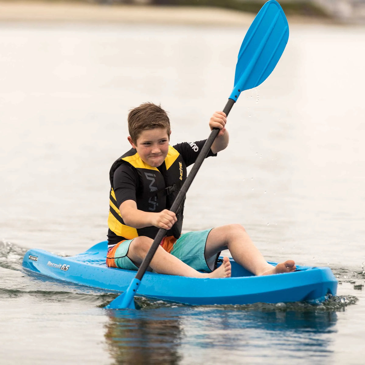 2026 NewLifetime Recruit 6.5 ft Youth Sit-on-Top Kayak, Lime Green (90765)