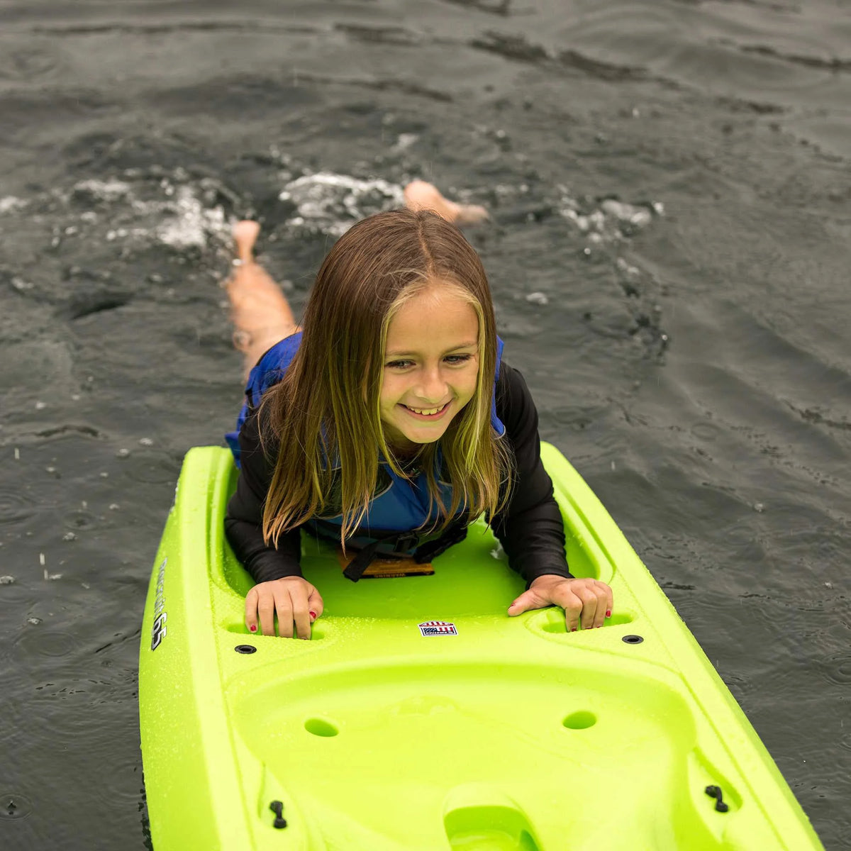 2026 NewLifetime Recruit 6.5 ft Youth Sit-on-Top Kayak, Lime Green (90765)