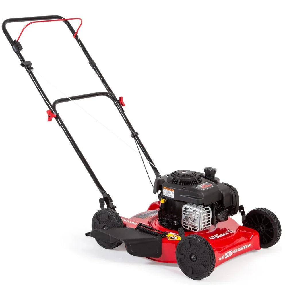 2026 New20-inch petrol lawnmower with 125cc displacement and Briggs & Stratton engine