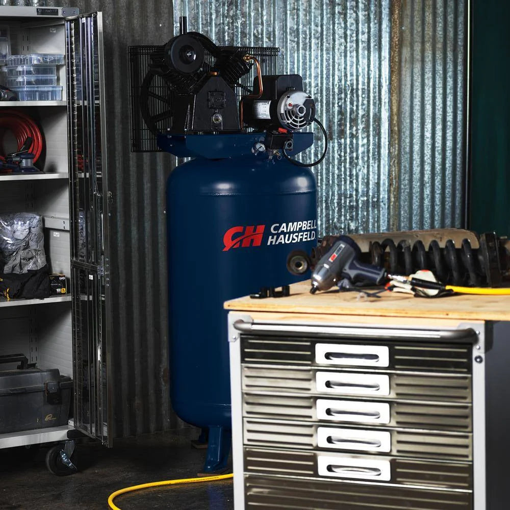 2026 NewCampbell Hausfeld 2-stage 80-gallon stationary electric air compressor XC802100 (175 psi)