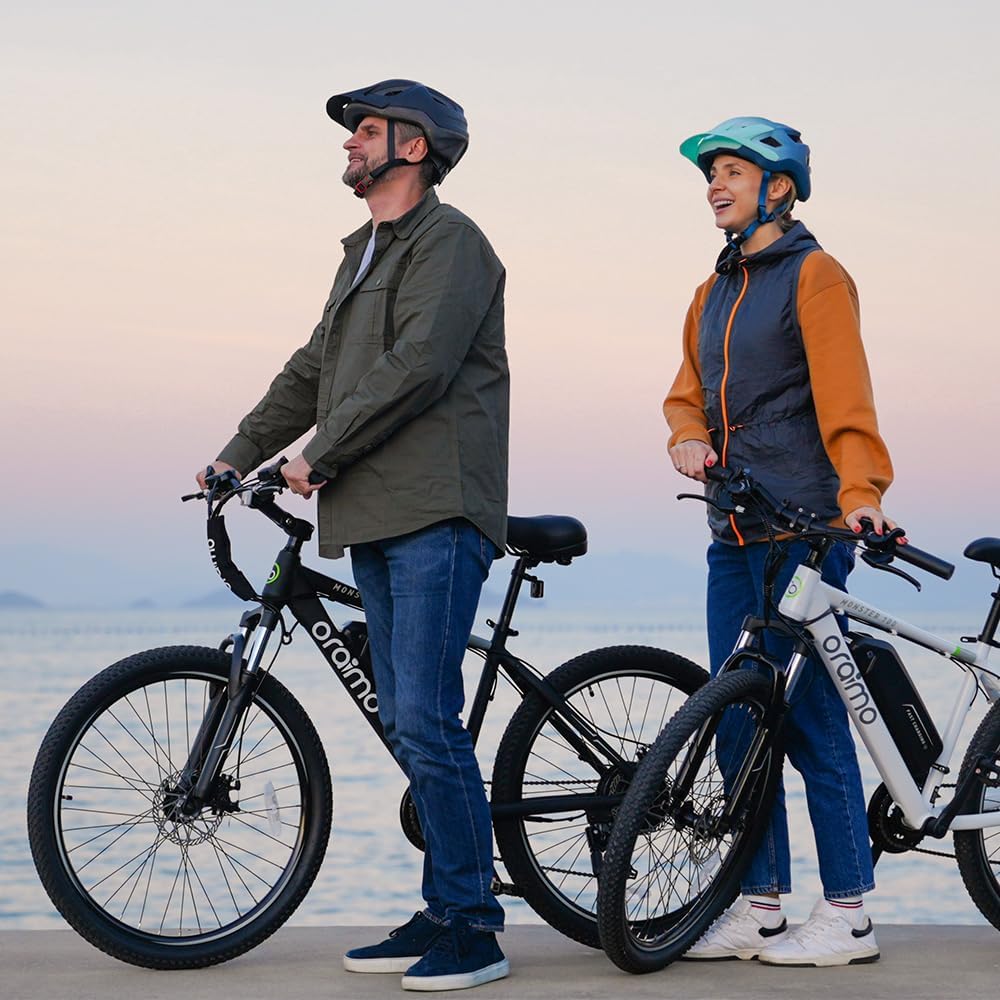 2026 Bicicleta eléctrica todoterreno para adultos Oraimo Monster 100 – Motor BAFANG 350W (pico 500W)