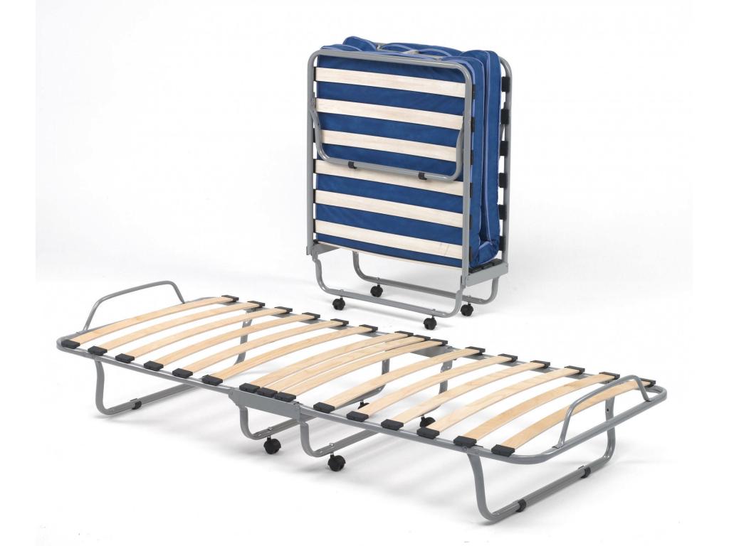 2026 Casadekoart - Cama plegable Casadekoart con colchón de 80x190 cm incluido bt6250521 LW7680007