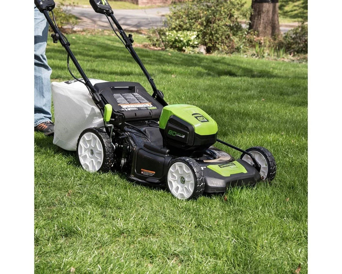 2026 New80V Battery-Powered Lawn Mower, 53 cm (21 inch), Self-Propelled, Brushless | Greenworks