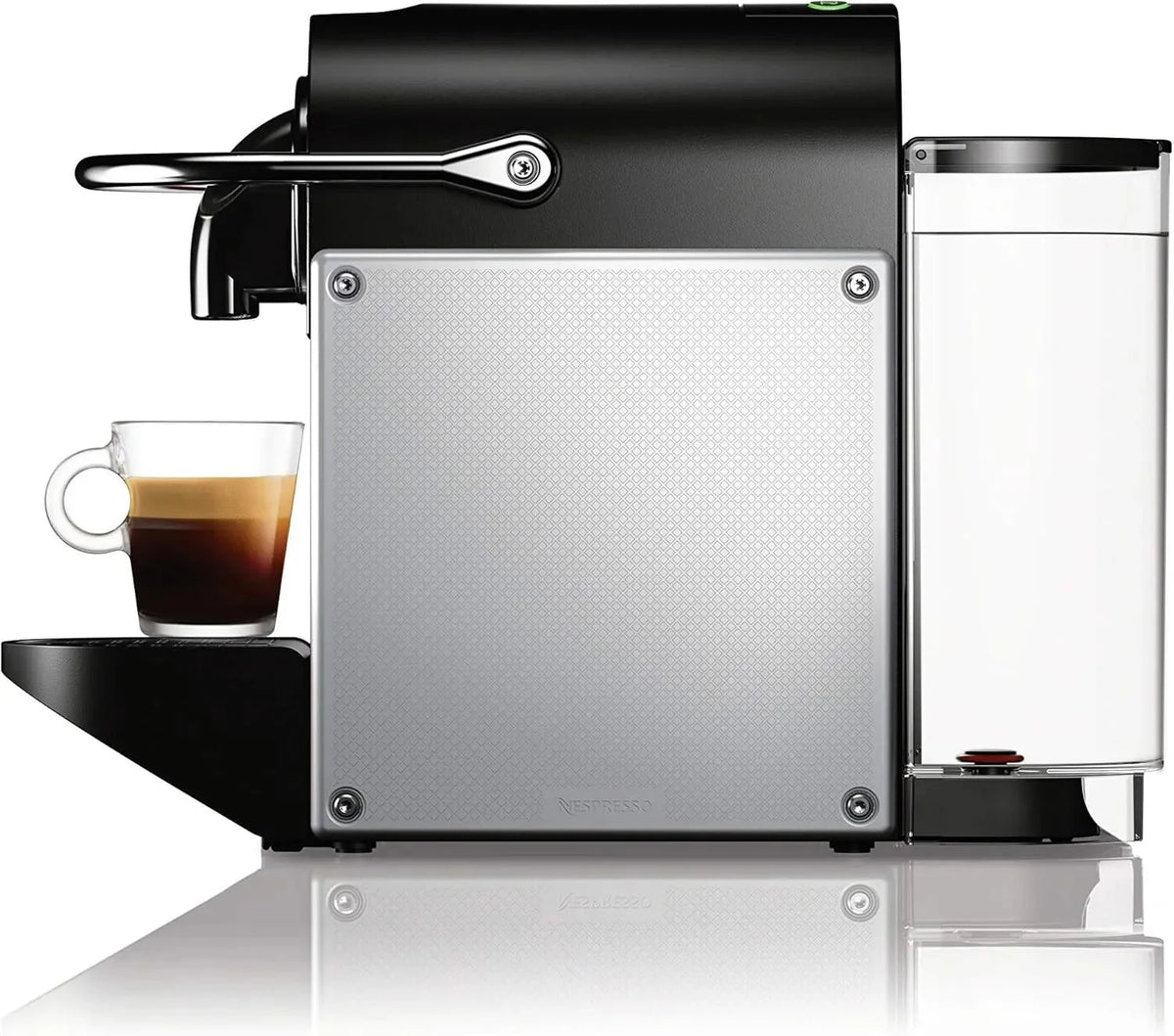 2026 NewNespresso Pixie espresso machine by De’Longhi, 19-bar pump, compact aluminum design, silver, 1100 ml