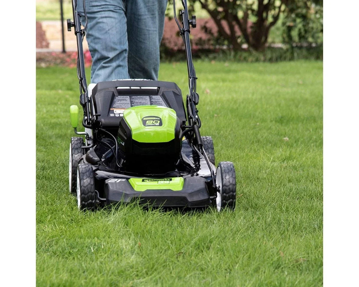 2026 New80V Battery-Powered Lawn Mower, 53 cm (21 inch), Self-Propelled, Brushless | Greenworks