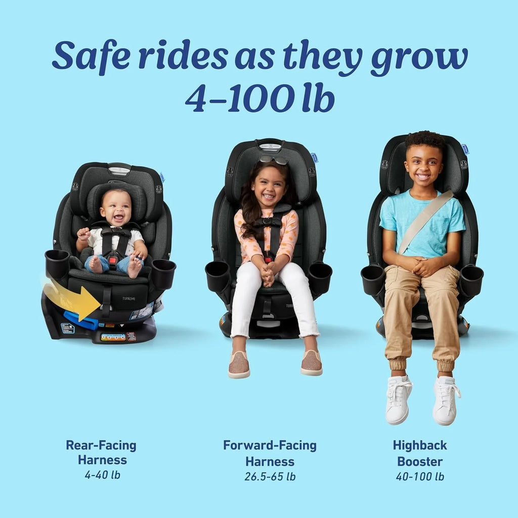 2026 NewGraco Turn2Me 3-in-1 rotating child car seat, Cambridge