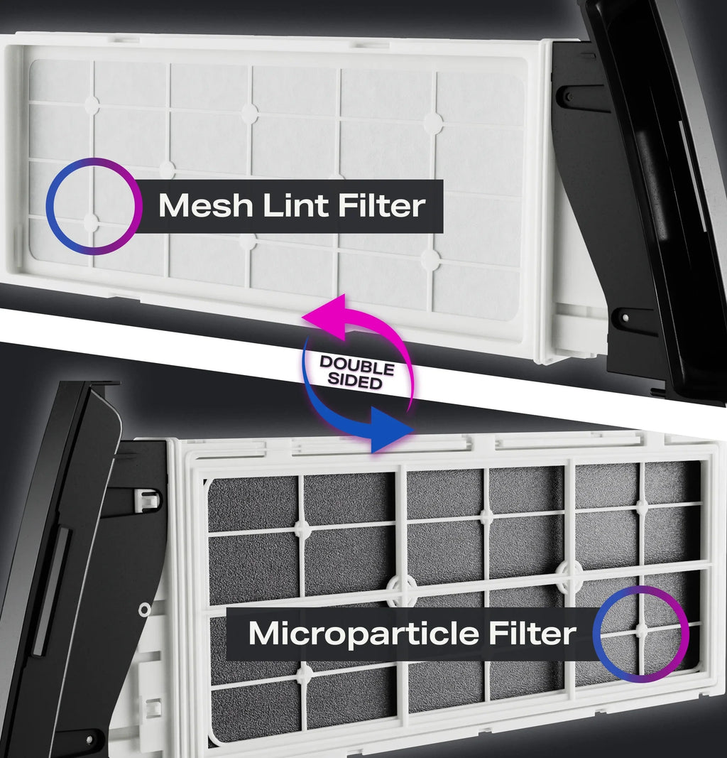 2026 NewProfile 4.8 cu. ft. UltraFast combination washer-dryer with ventless heat pump technology in Carbon Graphite