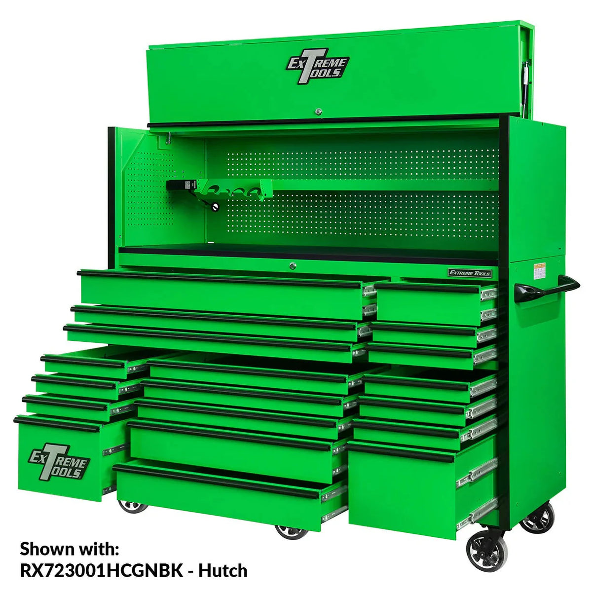 2026 NewExtreme Tools RX250 Series 72-inch x 30-inch Rolling Cart – 19 Drawers – 250 lb Drawer Slides